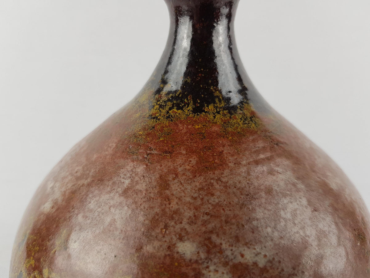 Vintage ELMER KUBICEK Studio Art Pottery Vase 137 17 West Germany 1960s