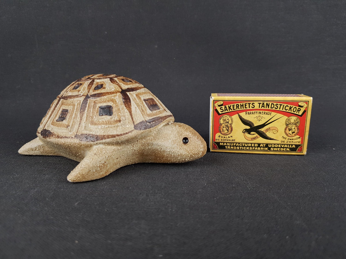 Vintage SGRAFO Turtle Figurine 1035 | by Peter Müller | West German Pottery 1970s