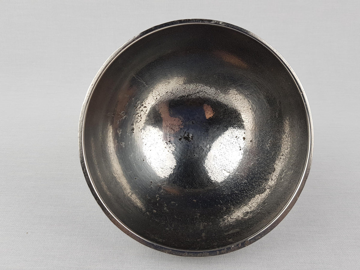 Vintage OLAV JOA Brutalist Sculptural Cast Stainless Steel Bowl 18-8 Norway Design 1960s