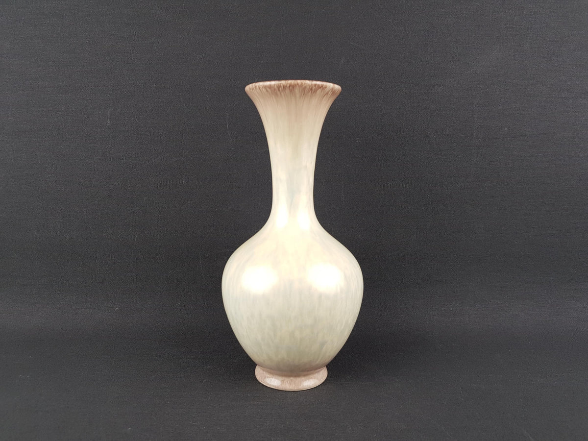 Vintage ECKHARDT & ENGLER Beige Vase Model 2007 West German Pottery 1950s