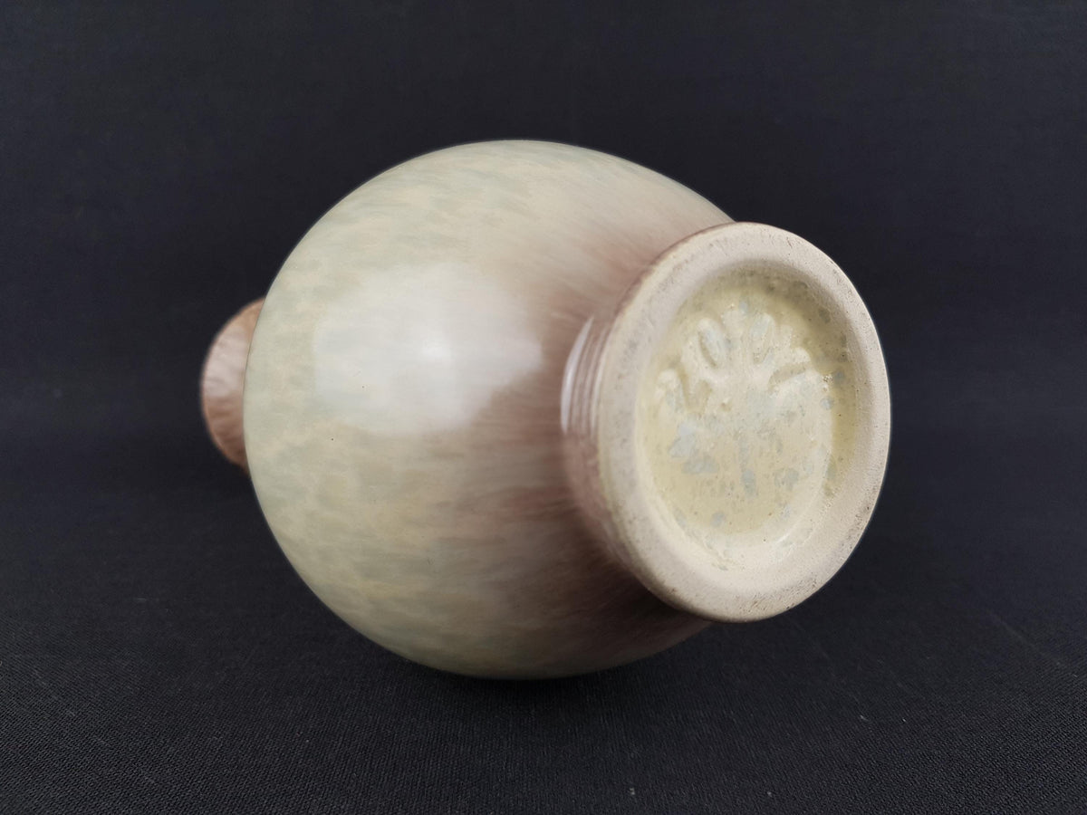 Vintage ECKHARDT & ENGLER Beige Vase Model 2007 West German Pottery 1950s