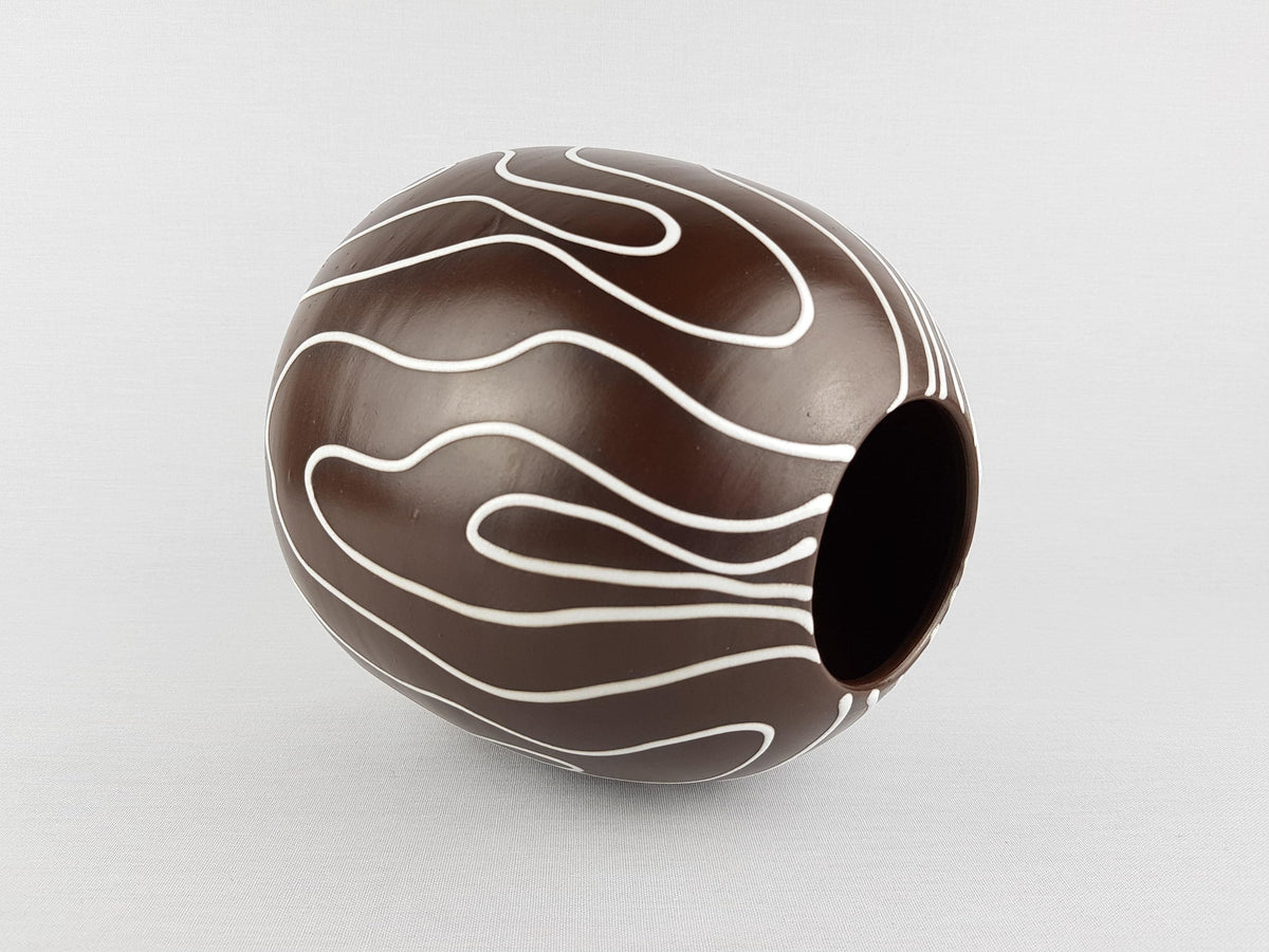 Vintage ECKHARDT UND ENGLER Vase 16/20 Designed By Herbert Reusch 1950s