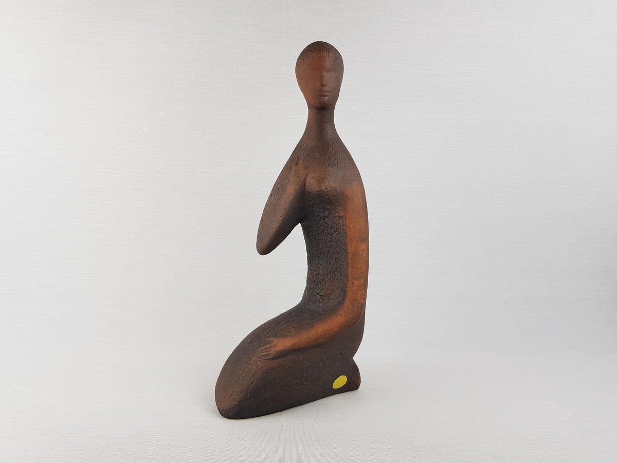Vintage JIHOKERA Woman Ceramic Statuette. by Jitka Forejtová, 1960s