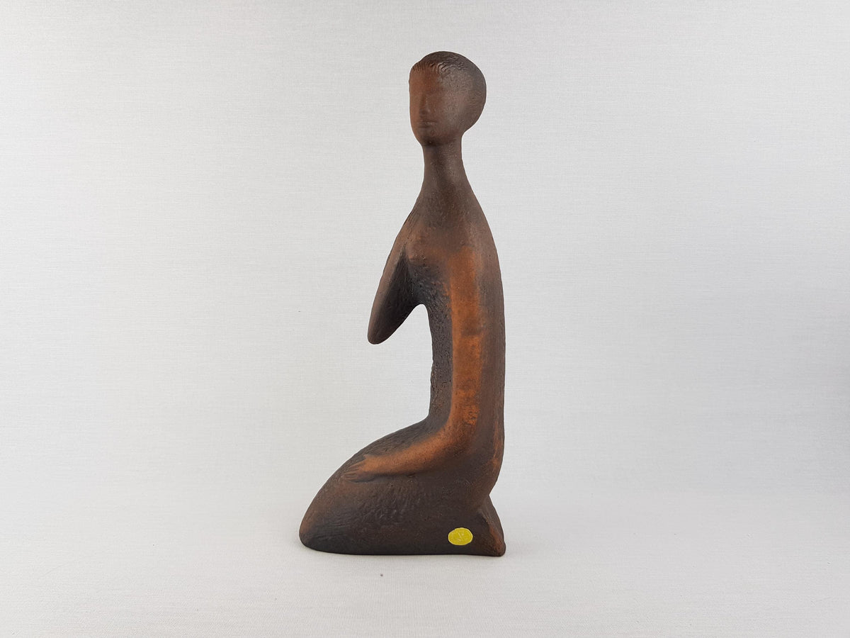 Vintage JIHOKERA Woman Ceramic Statuette. by Jitka Forejtová, 1960s