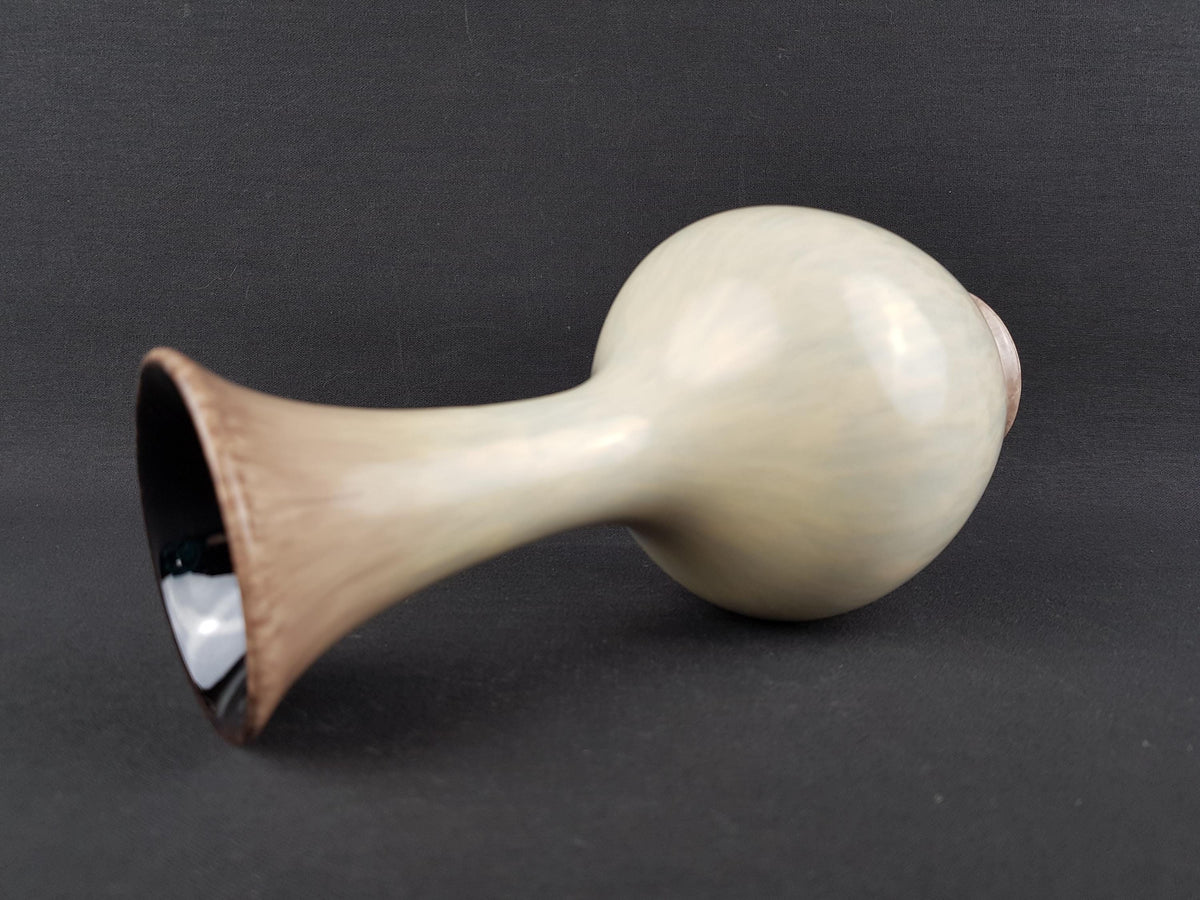 Vintage ECKHARDT & ENGLER Beige Vase Model 2007 West German Pottery 1950s