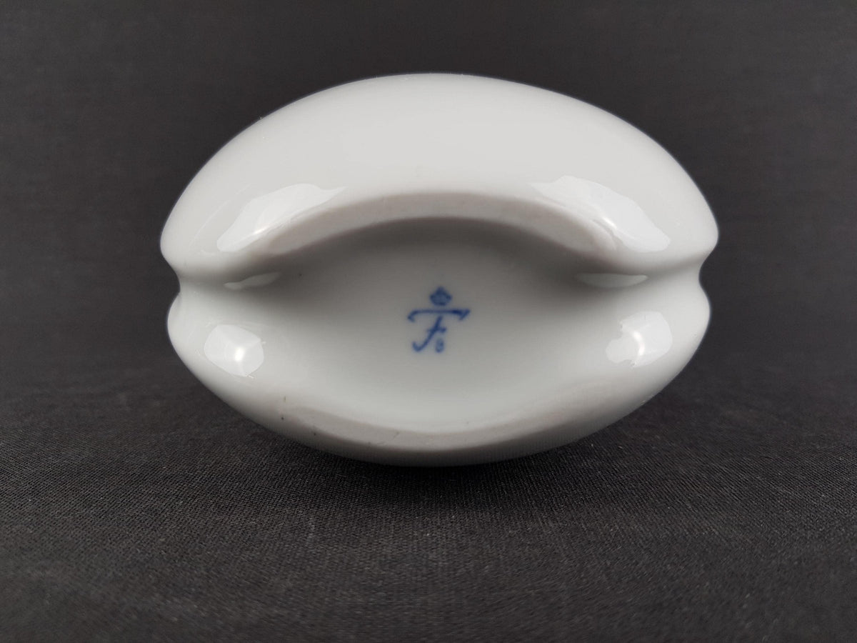 Vintage FURSTENBERG PORZELLAN White Vase by E.A. Sundermann 1970s