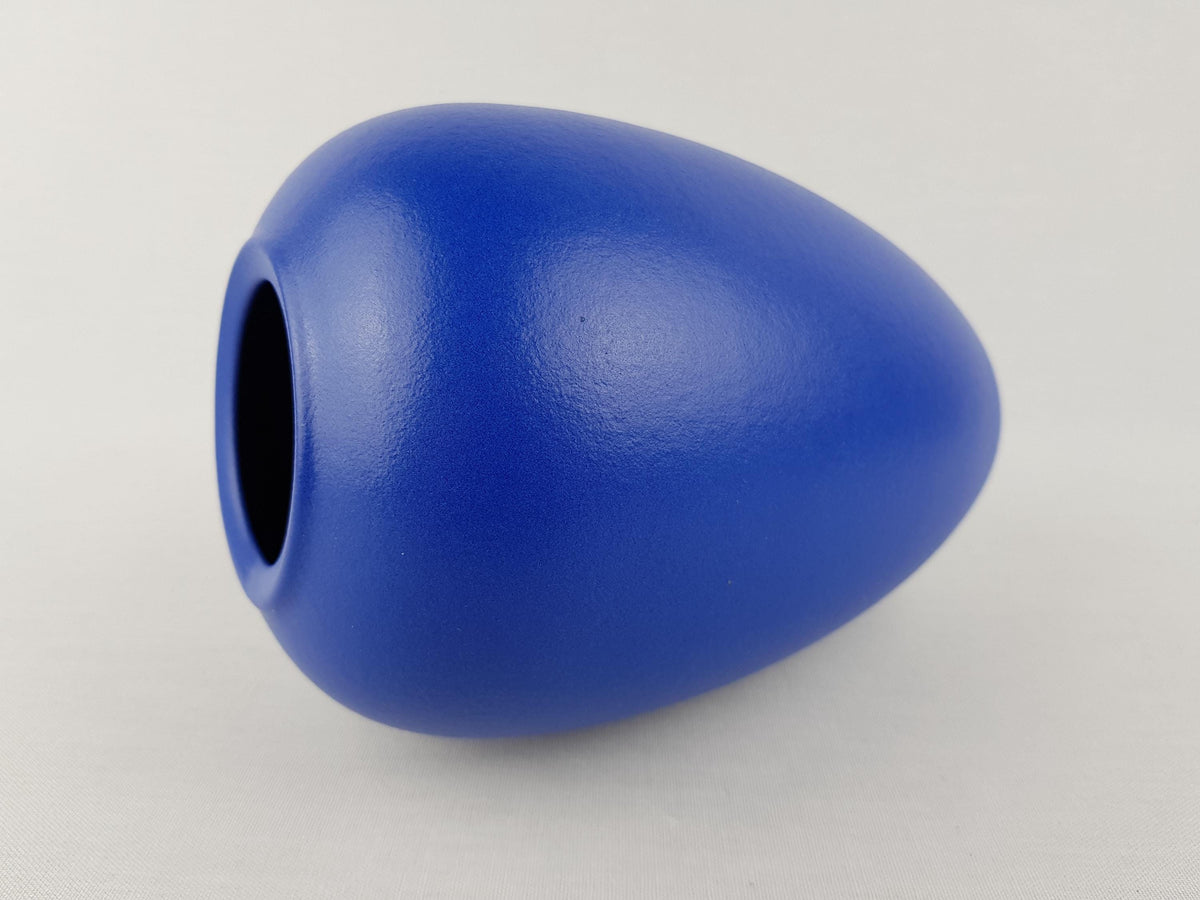 Vintage TONART VERVERS Cobalt Blue Vase German Pottery Westerwald 1990s