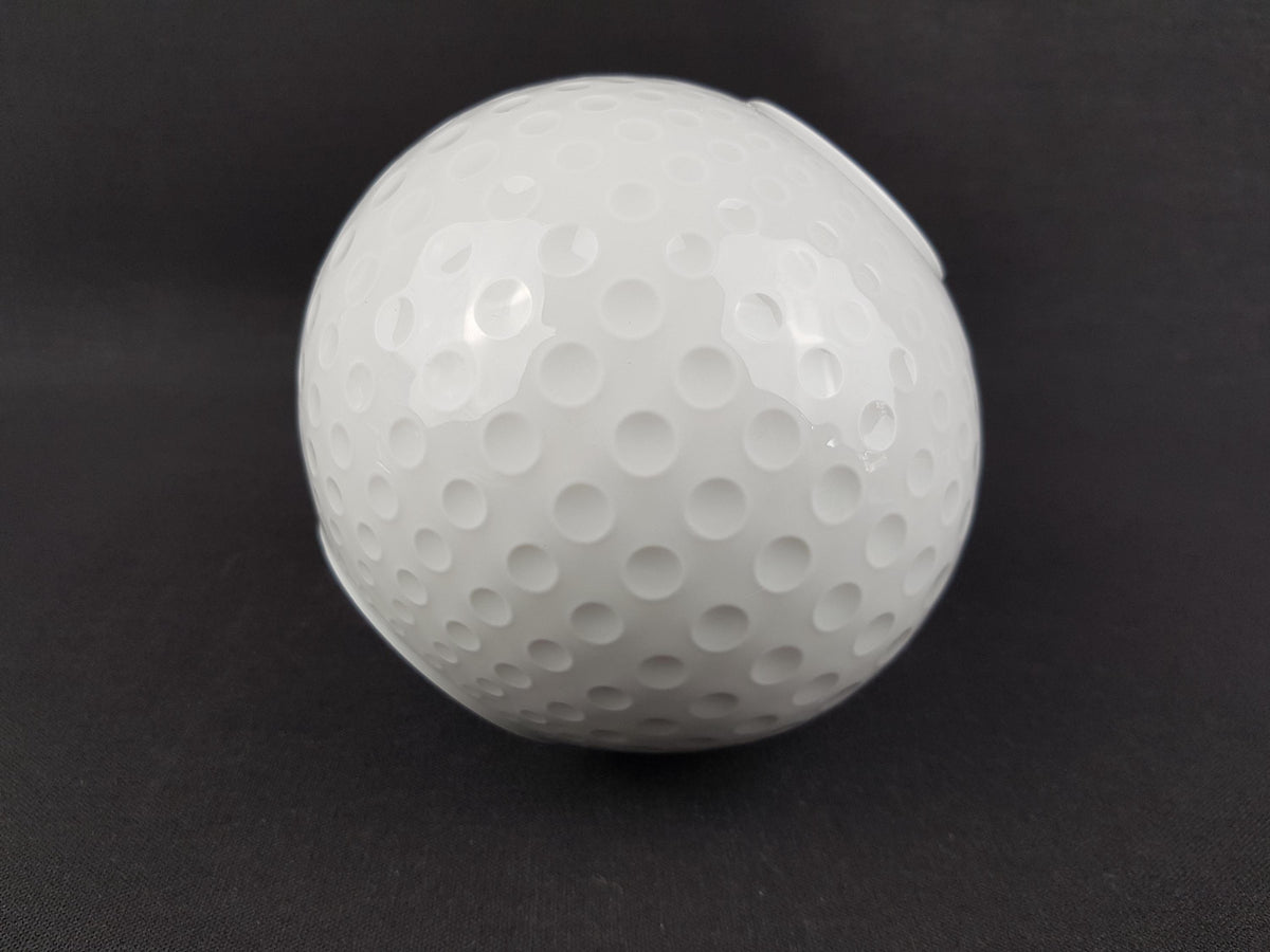 Vintage ARZBERG Porcelain Glossy White Ball Vase Model 49 Bavaria Germany 1970s