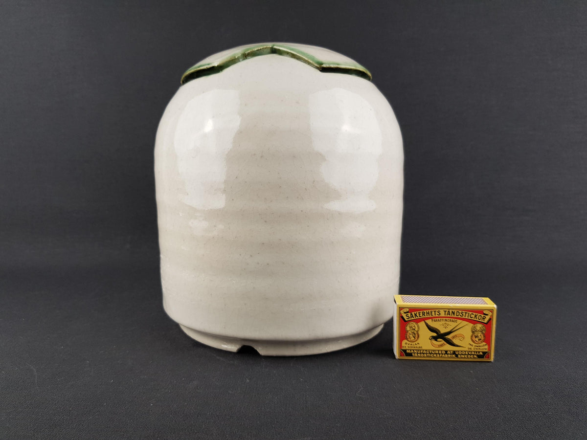 Vintage MOBACH KERAMIEK "Scheurbol" Art Piece designed by Piet Knepper 1980s Dutch Pottery
