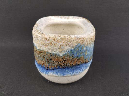 Vintage RENATE & HANS HECKMANN | Studio Art Pottery Vase | Flower Pot | West Germany ca. 1975