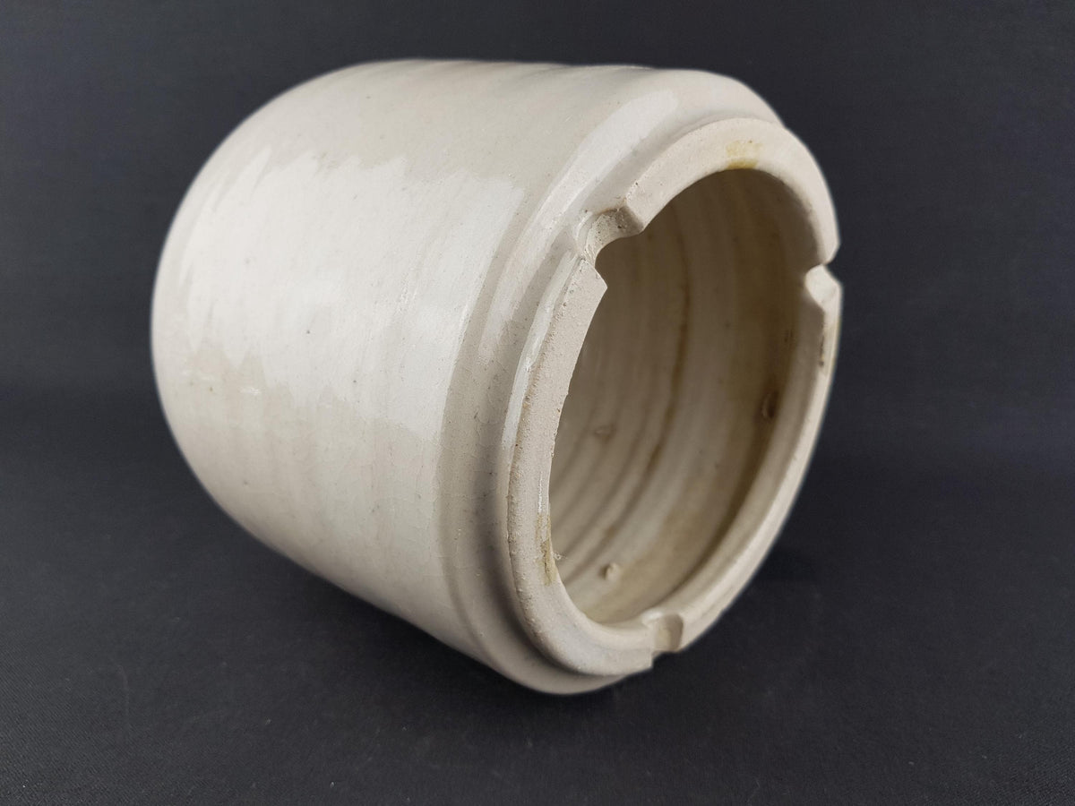 Vintage MOBACH KERAMIEK "Scheurbol" Art Piece designed by Piet Knepper 1980s Dutch Pottery