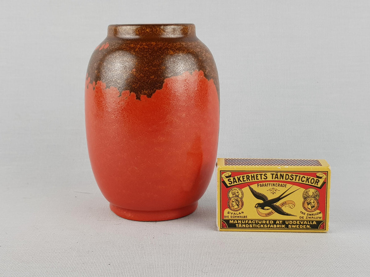 Very Rare RICHARD BAMPI Vase for Fayence Manufakturer Kandern | Museum Quality 1950's