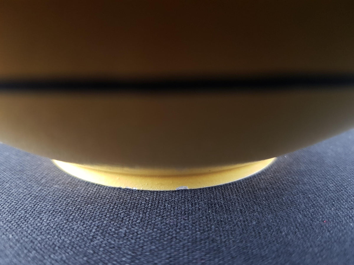 Vintage BAY KERAMIK Fat Lava Discus UFO Vase Ceylon Decor by Bodo Mans 60s