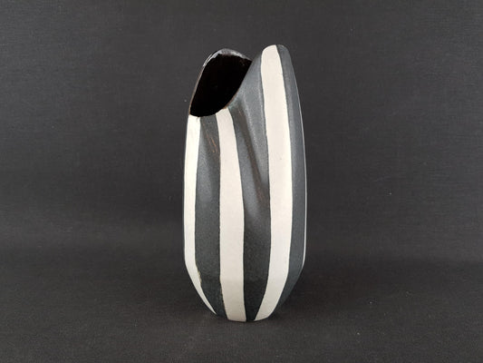 Vintage TAIRNBACHER MAJOLIKAFABRIK Stylish Vase 2065-20 West German Pottery 1950-60s