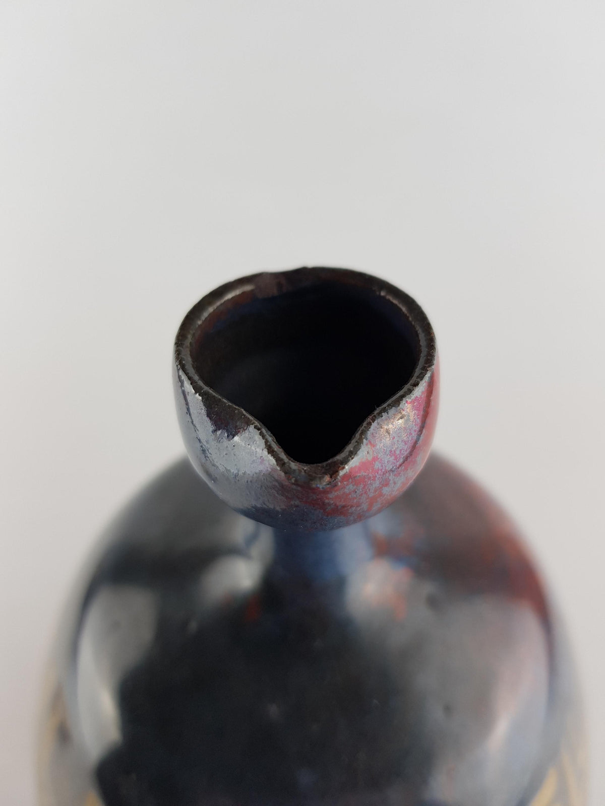 Vintage ELISABETH PLUQUET ULRICH Studio Art Pottery Design Jug Vase 1960-70s Bremen, West Germany