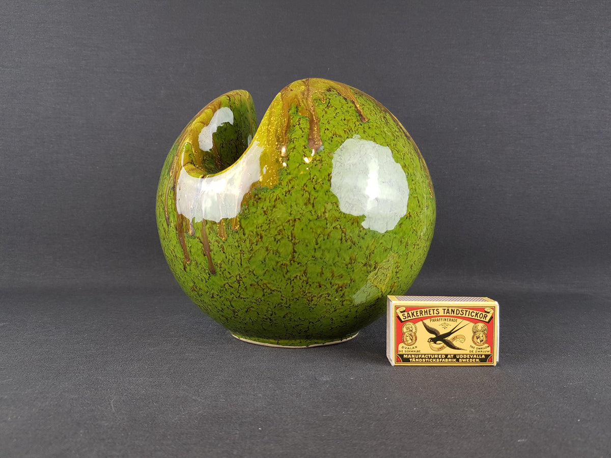 Vintage ROBERTO RIGON Art Vase for BERTONCELLO Mid-Century 1960's from Italy