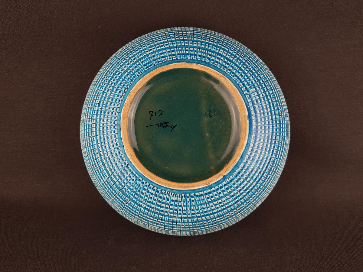 Vintage BITOSSI Fruit Bowl Model 717 Italian Pottery 1960s