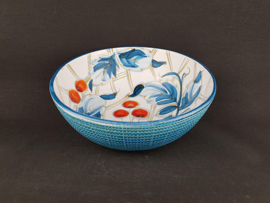 Vintage BITOSSI Fruit Bowl Model 717 Italian Pottery 1960s