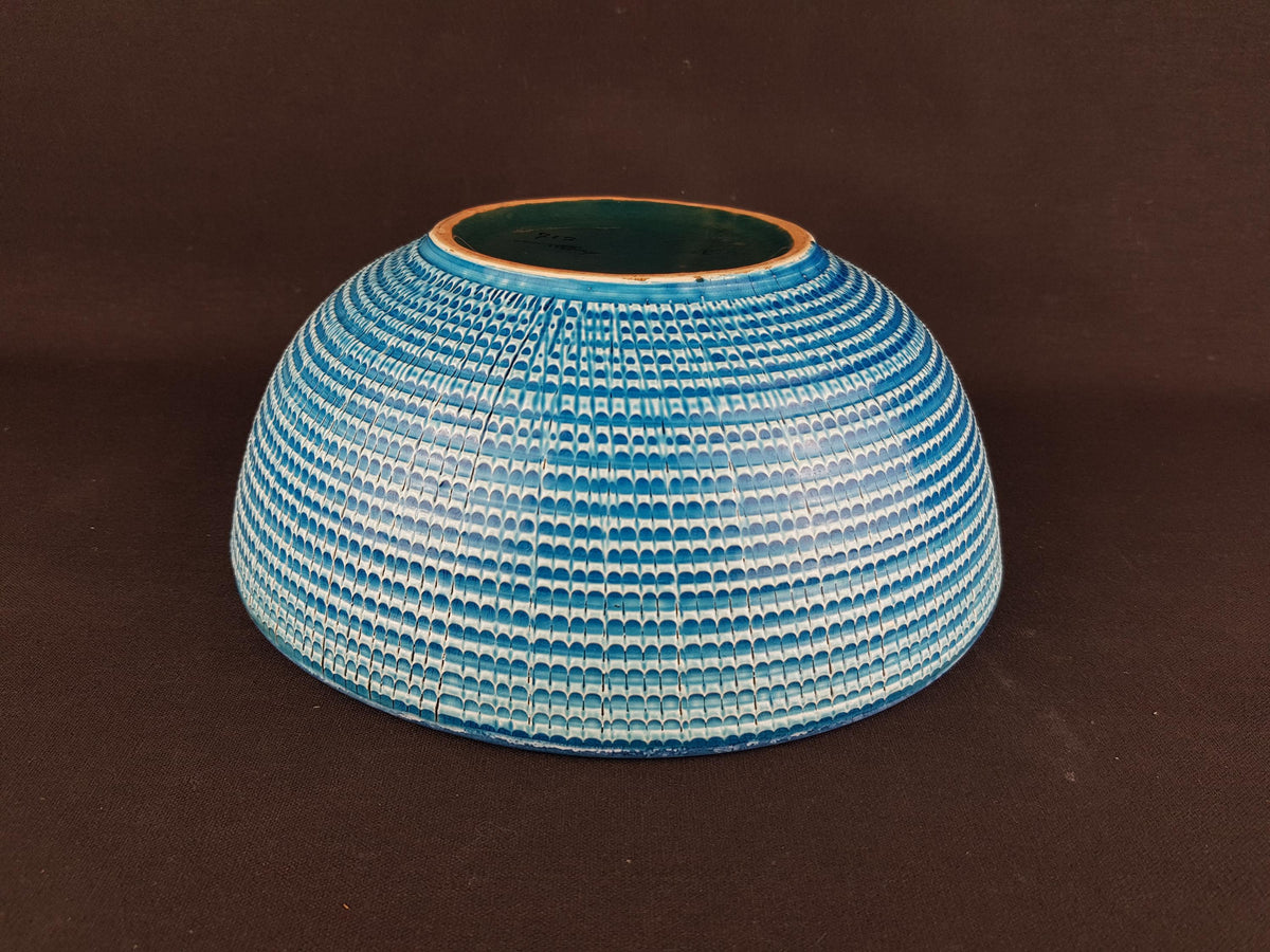 Vintage BITOSSI Fruit Bowl Model 717 Italian Pottery 1960s