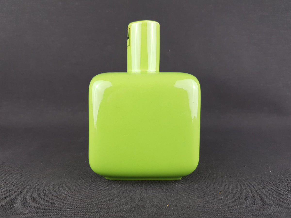 Vintage ASA SELECTION (former Sgrafo Modern) Apple Green Vase West German Pottery 1980s
