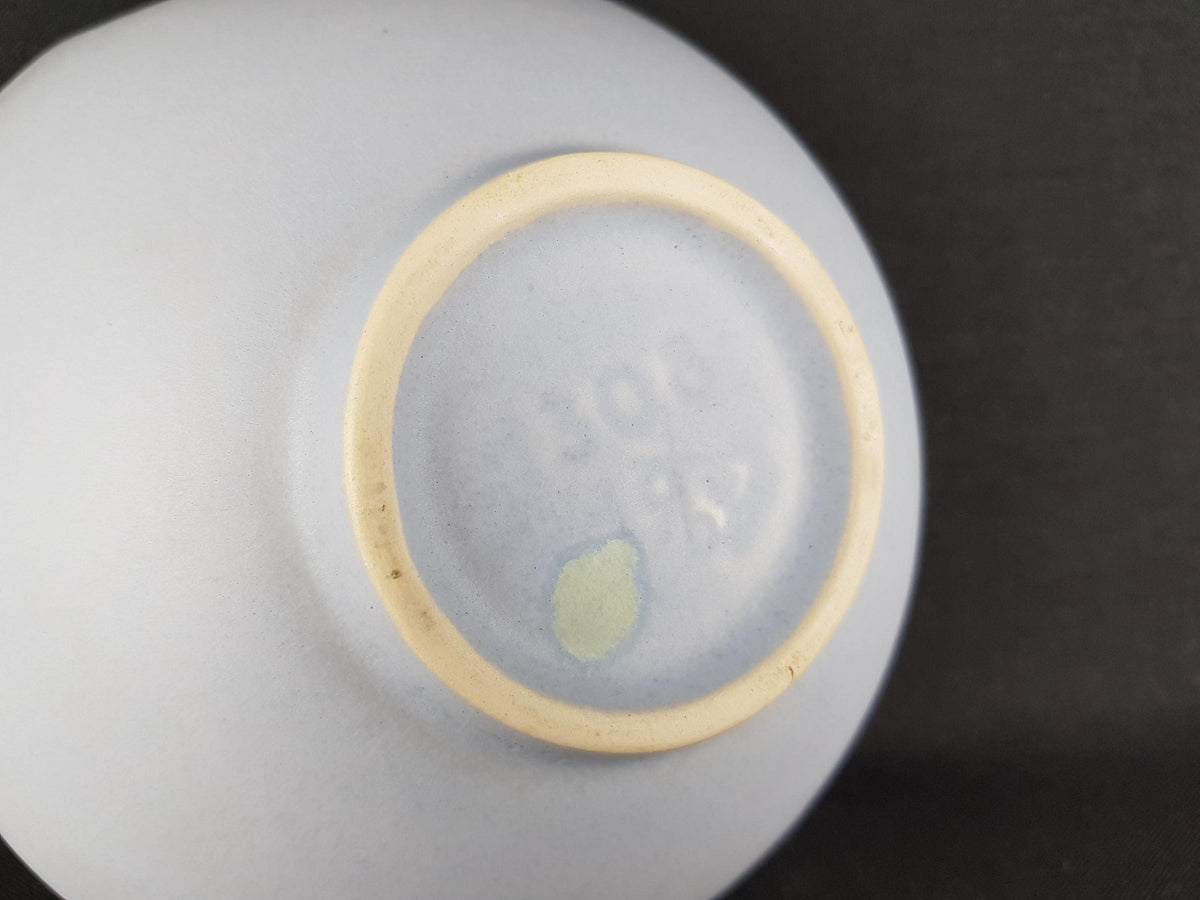 Vintage DÜMLER & BREIDEN Grey Green Ceramic Bowl 308-20 West German Pottery 1960s Mid Century Modern