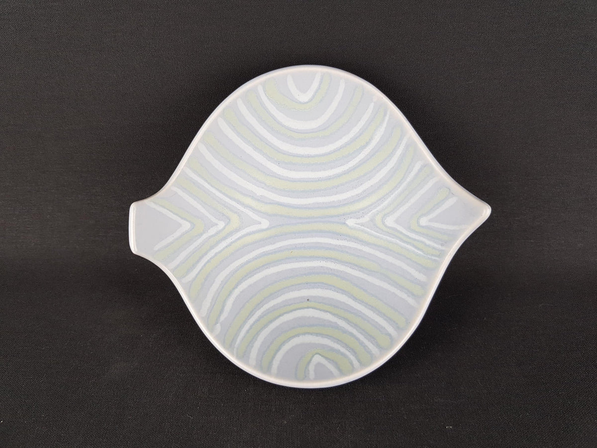 Vintage DÜMLER & BREIDEN Grey Green Ceramic Bowl 308-20 West German Pottery 1960s Mid Century Modern