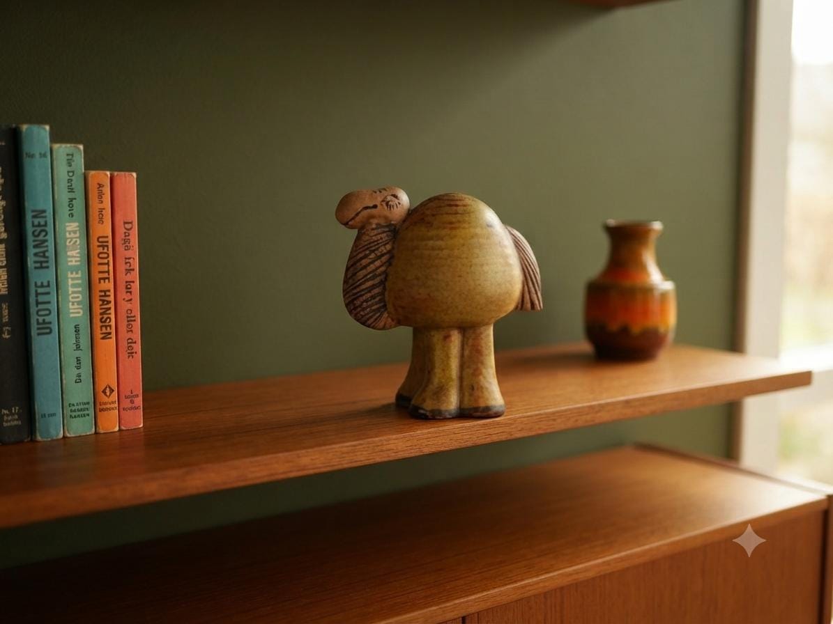 Vintage LISA LARSON Dandy Dromedary Camel Menageri Series Gustavsberg Studio Pottery Sweden 1966-1976