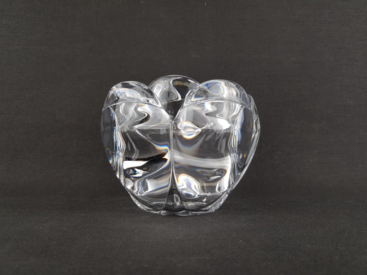 Vintage ROYAL COPENHAGEN Glass Candleholder LOTUS by Torben Jørgensen Denmark 1970s