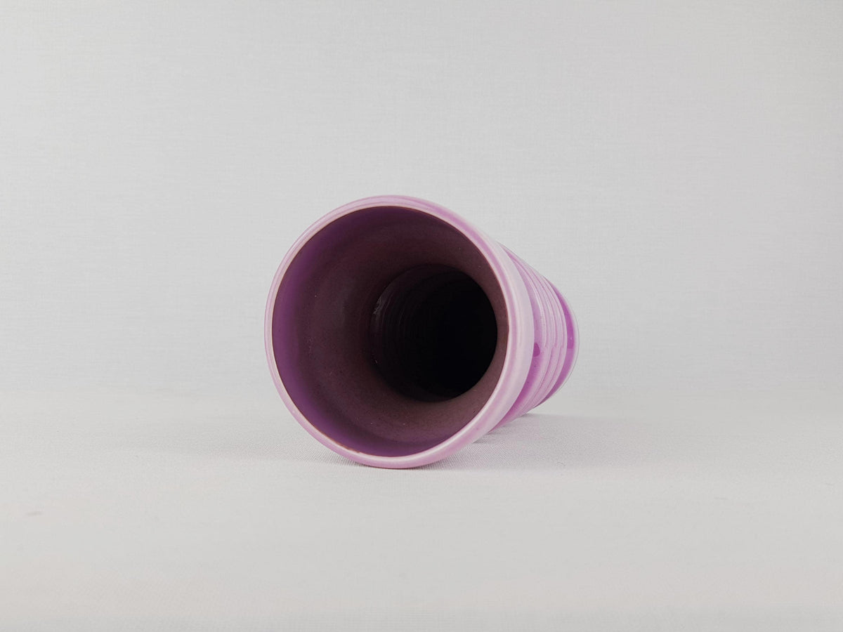 Vintage DELFTS Purple Vase Dutch Pottery Timeless Design 1970s