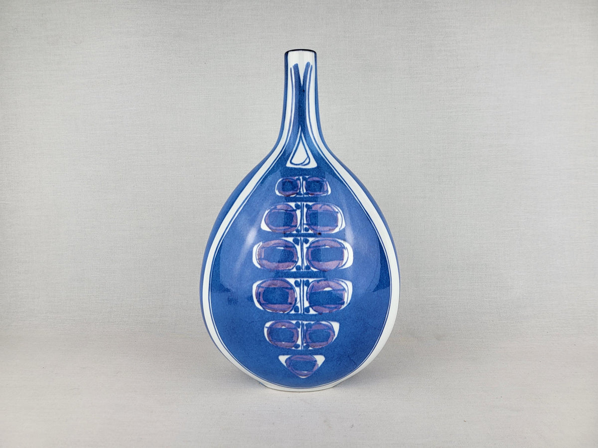 Vintage ROYAL COPENHAGEN Tenera Faïence Vase 148 2740 by Inge-Lise Koefoed from Denmark 1960s