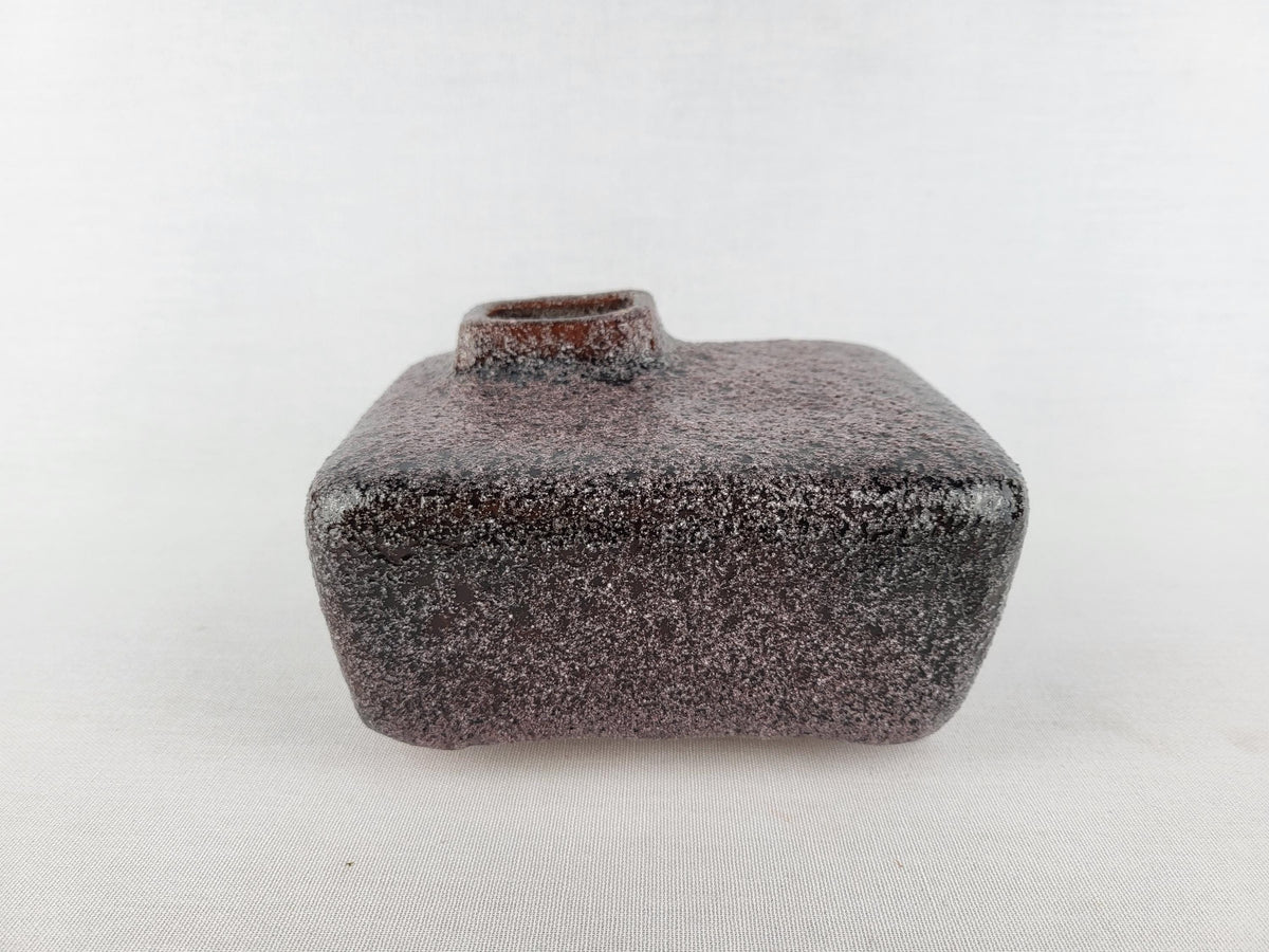 Vintage PIETER GROENEVELDT Purple Chimney vase 152 Dutch Studio Art Pottery 1960s
