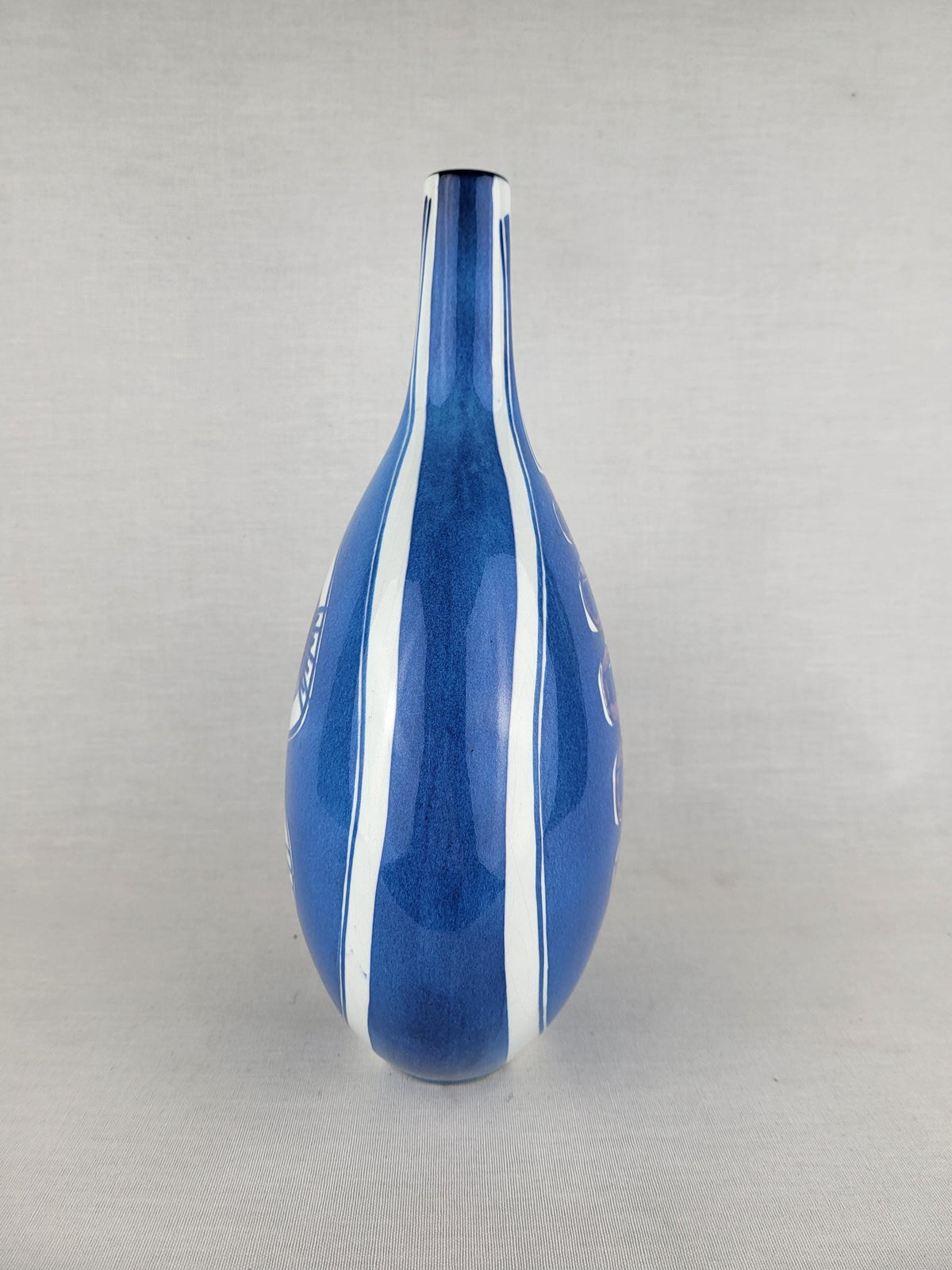 Vintage ROYAL COPENHAGEN Tenera Faïence Vase 148 2740 by Inge-Lise Koefoed from Denmark 1960s