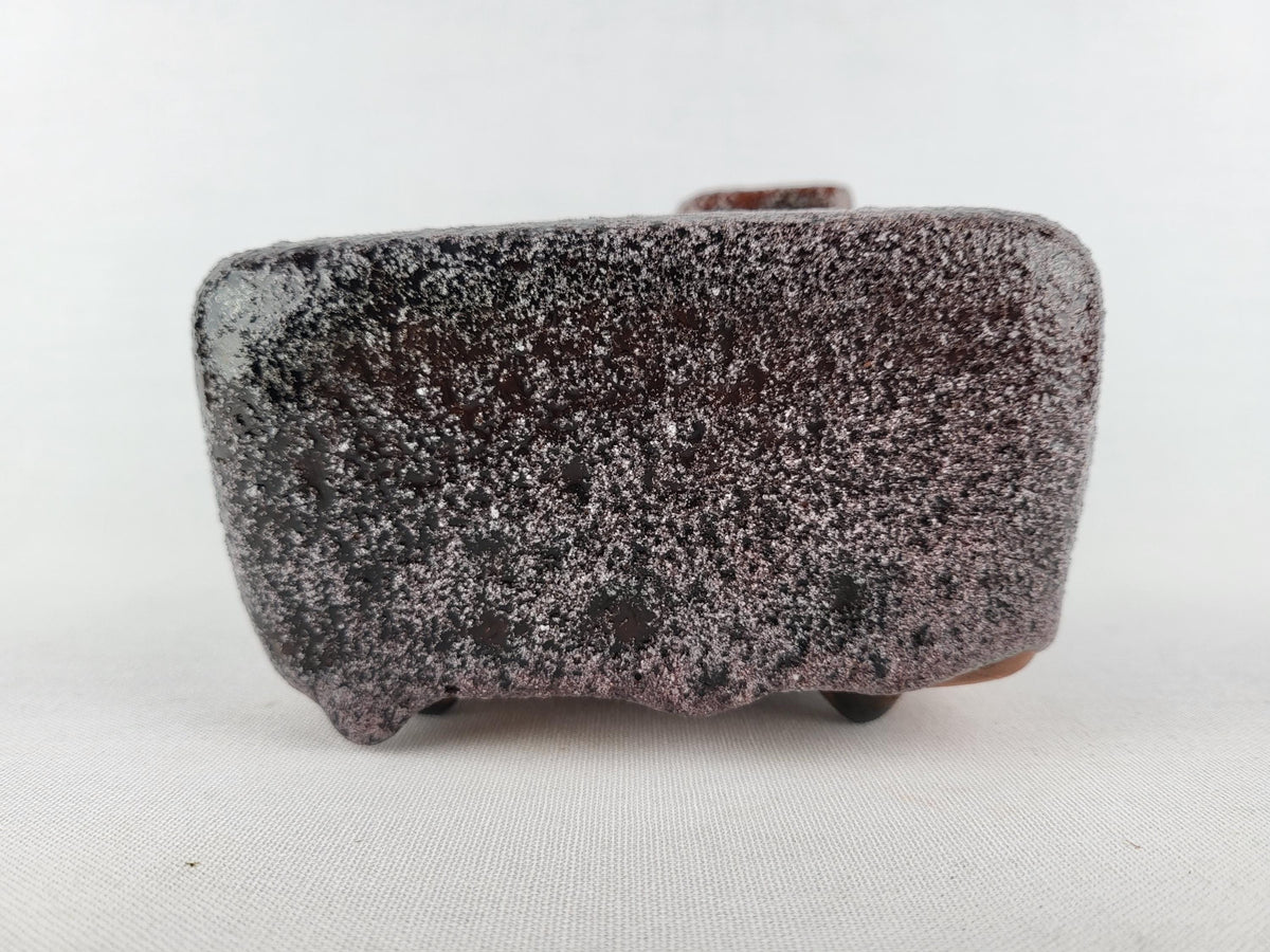 Vintage PIETER GROENEVELDT Purple Chimney vase 152 Dutch Studio Art Pottery 1960s
