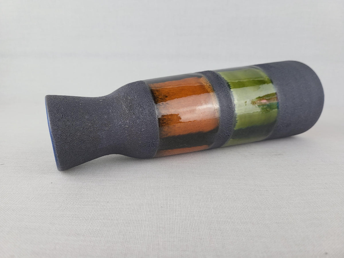 Vintage DUMLER UND BREIDEN Keramik Matte Grey Vase 173 26 West German Pottery 1970s