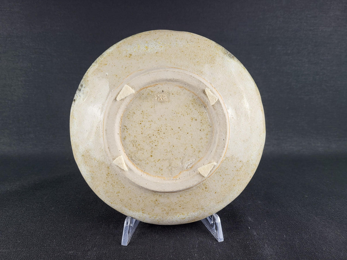 Vintage Studio Art Pottery Discus Vase by ZENKER-KARTHAUSEN West Germany 1960s